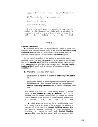 Free e book on limited liability partnership - 2005