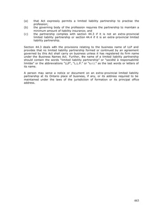 Free e book on limited liability partnership - 2005