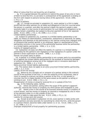 Free e book on limited liability partnership - 2005