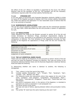 Free e book on limited liability partnership - 2005