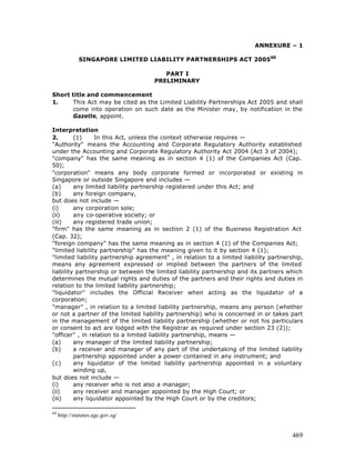 Free e book on limited liability partnership - 2005