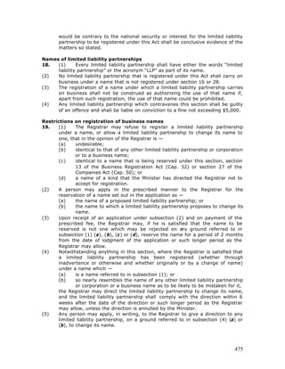 Free e book on limited liability partnership - 2005