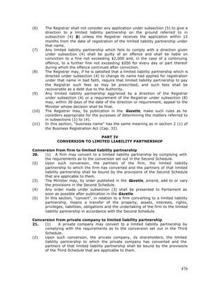 Free e book on limited liability partnership - 2005