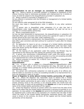 Free e book on limited liability partnership - 2005