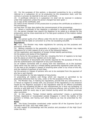 Free e book on limited liability partnership - 2005