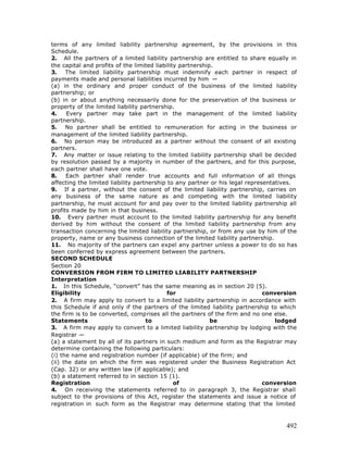 Free e book on limited liability partnership - 2005