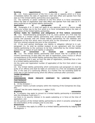 Free e book on limited liability partnership - 2005