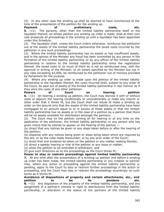 Free e book on limited liability partnership - 2005