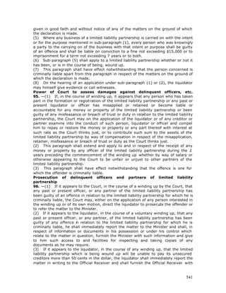 Free e book on limited liability partnership - 2005