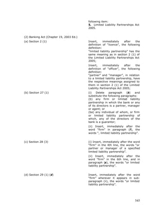 Free e book on limited liability partnership - 2005