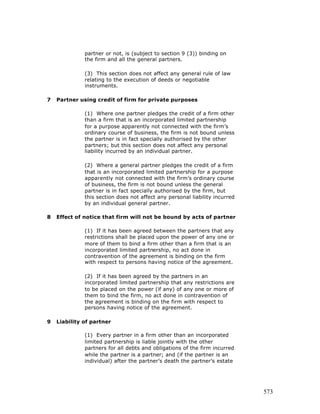 Free e book on limited liability partnership - 2005