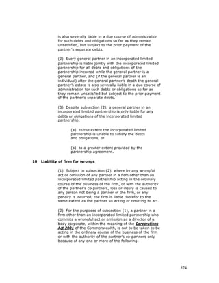 Free e book on limited liability partnership - 2005