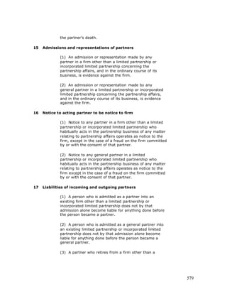 Free e book on limited liability partnership - 2005