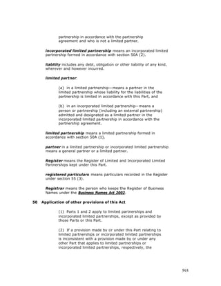 Free e book on limited liability partnership - 2005