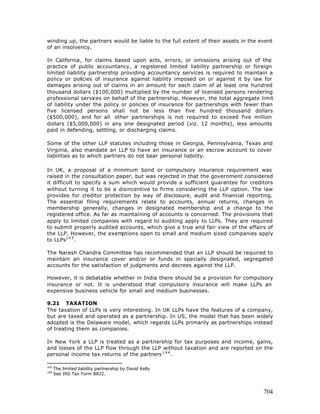 Free e book on limited liability partnership - 2005