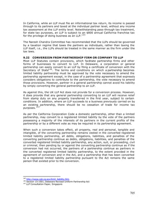 Free e book on limited liability partnership - 2005