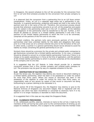 Free e book on limited liability partnership - 2005