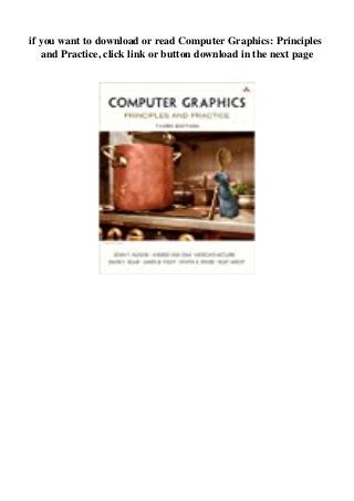 Free Ebook Computer Graphics Principles And Practice Pdf