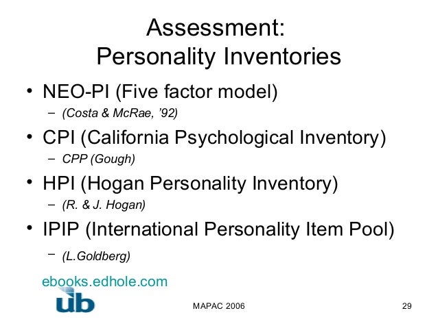 the ipip neo personality quiz Basically a personality test found here apparently they're dealing with server issues, so only the short one (which is still 120 questions long) is. the ipip neo personality quiz Basically a personality test found here apparently they're dealing with server issues, so only the short one (which is still 120 questions long) is.