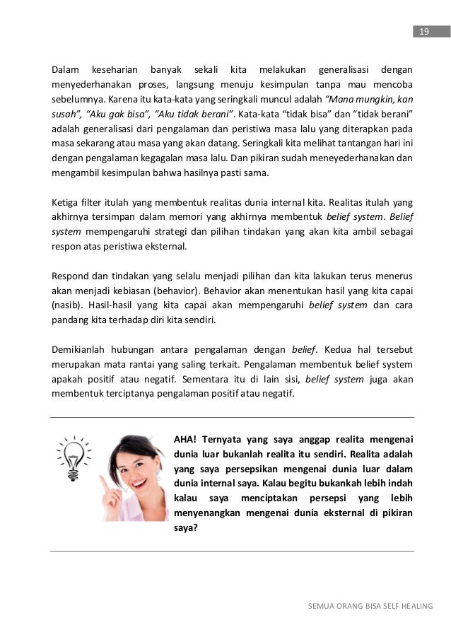 Free ebook semua orang bisa self healing