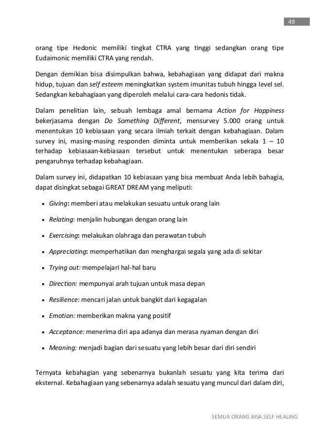 Free Ebook Semua Orang Bisa Self Healing