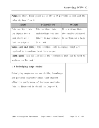 Ecba Review.pdf Free ECBA study guide - Mastering ecba | PDF