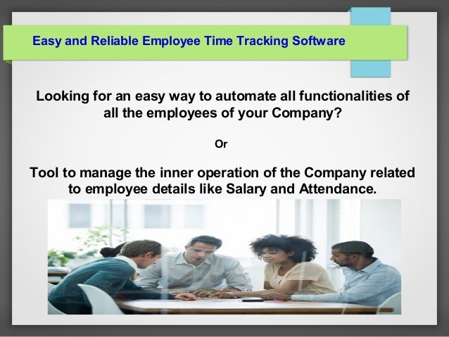 find free employee time tracking software solution