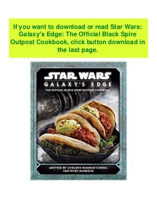 Free Epub Star Wars Galaxy S Edge The Official Black Spire Outpos