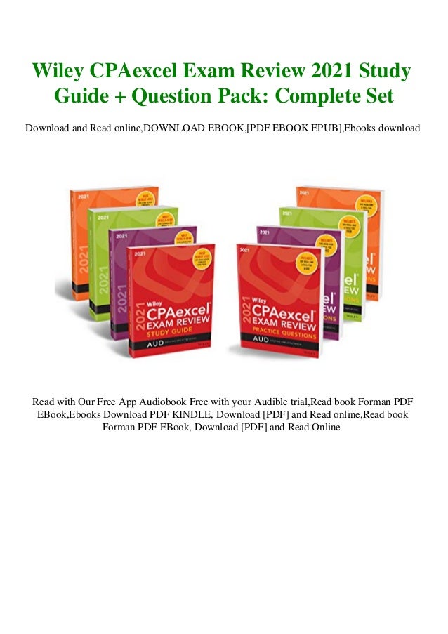 wiley cpa exam review set