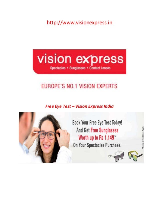 Free Eye Test Book An Eye Test Vision Express India