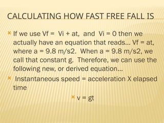 free fall.pptx Science Grade 9 power point | PPTX