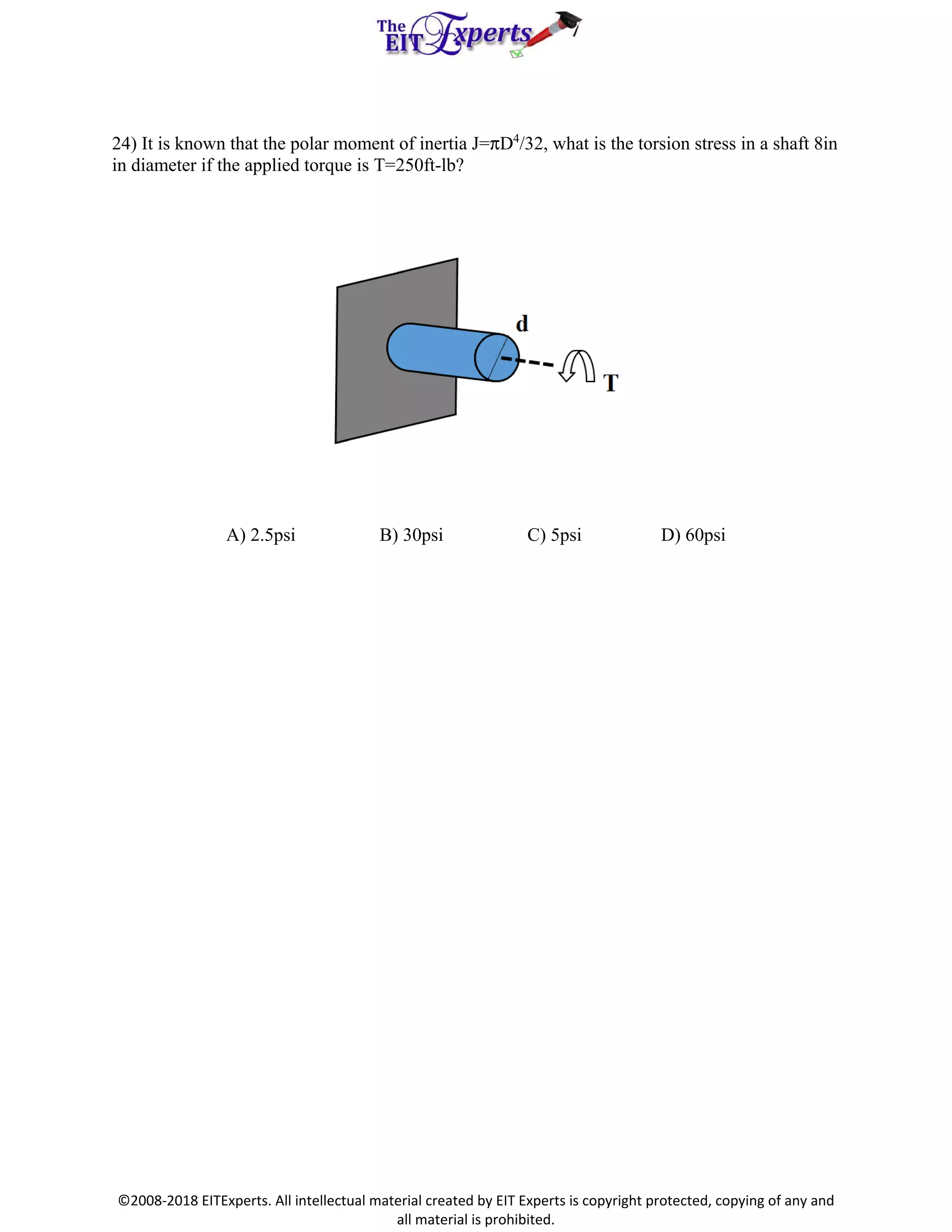 Free FE practice problems | PDF | Physics | Science