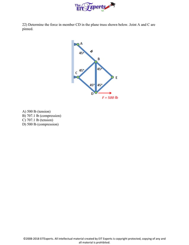 Free FE practice problems | PDF | Physics | Science
