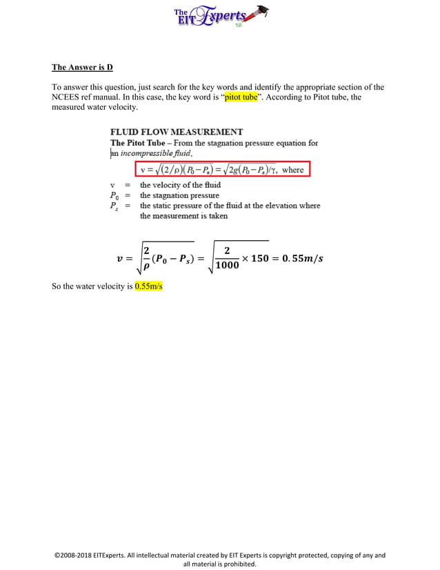 Free FE practice problems | PDF