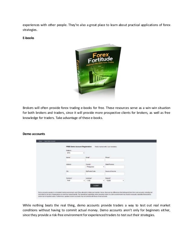 Learn forex trading free