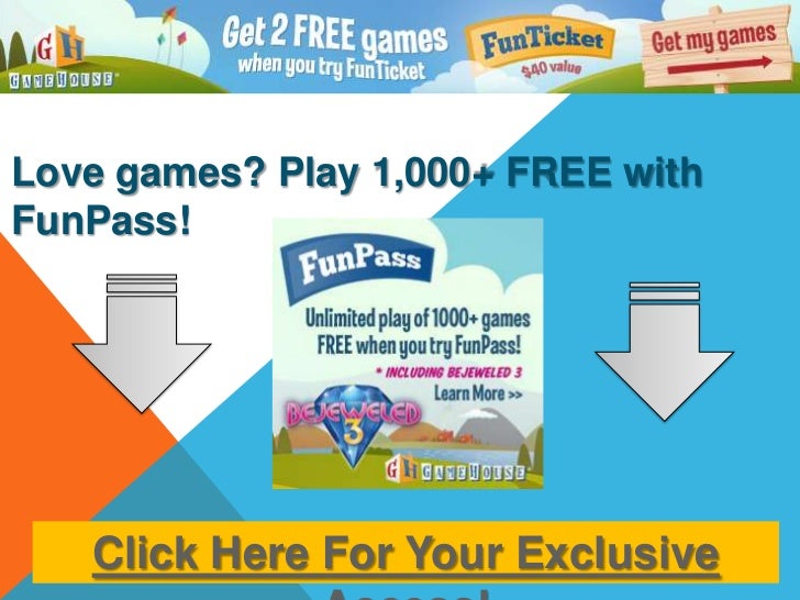Free gamehouse games