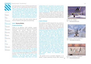 Free Gaming Special Report