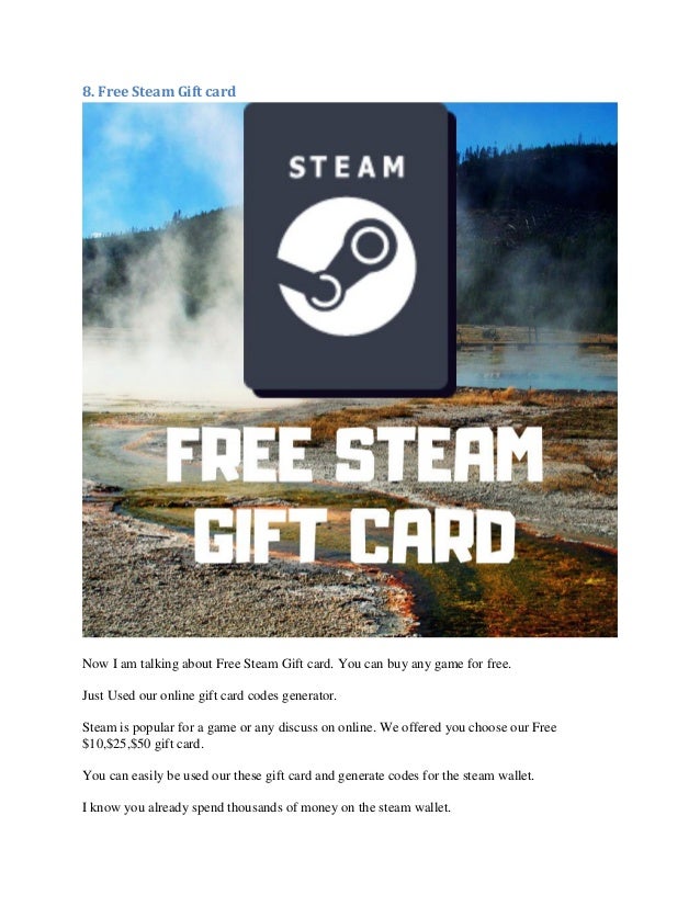 Free gift card generator No human verification