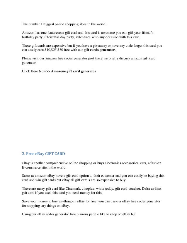 Free Gift Card Generator No Human Verification Free Gift Card Generator No Human Verification