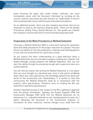 © Copyright 2016: All Rights Reserved. www.qualityengineersguide.com
53
 