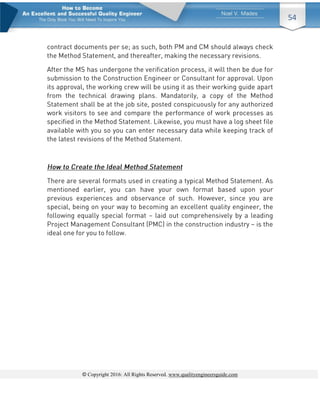 © Copyright 2016: All Rights Reserved. www.qualityengineersguide.com
54
 