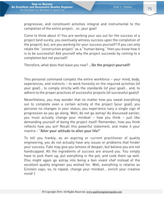 © Copyright 2016: All Rights Reserved. www.qualityengineersguide.com
75
 