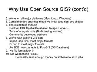 Open Source GIS | PPT