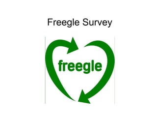 Freegle Survey
 