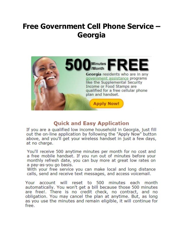 Free Government Cell Phone Service