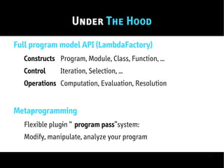 Sugar Presentation - YULHackers March 2009