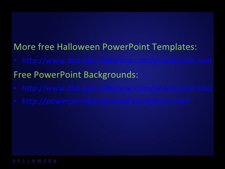 free halloween powerpoint templates 10