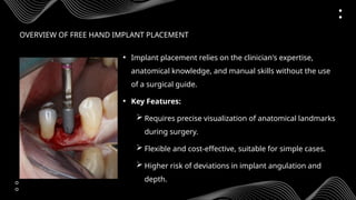Free hand vs Guided Implant Placement.pptx