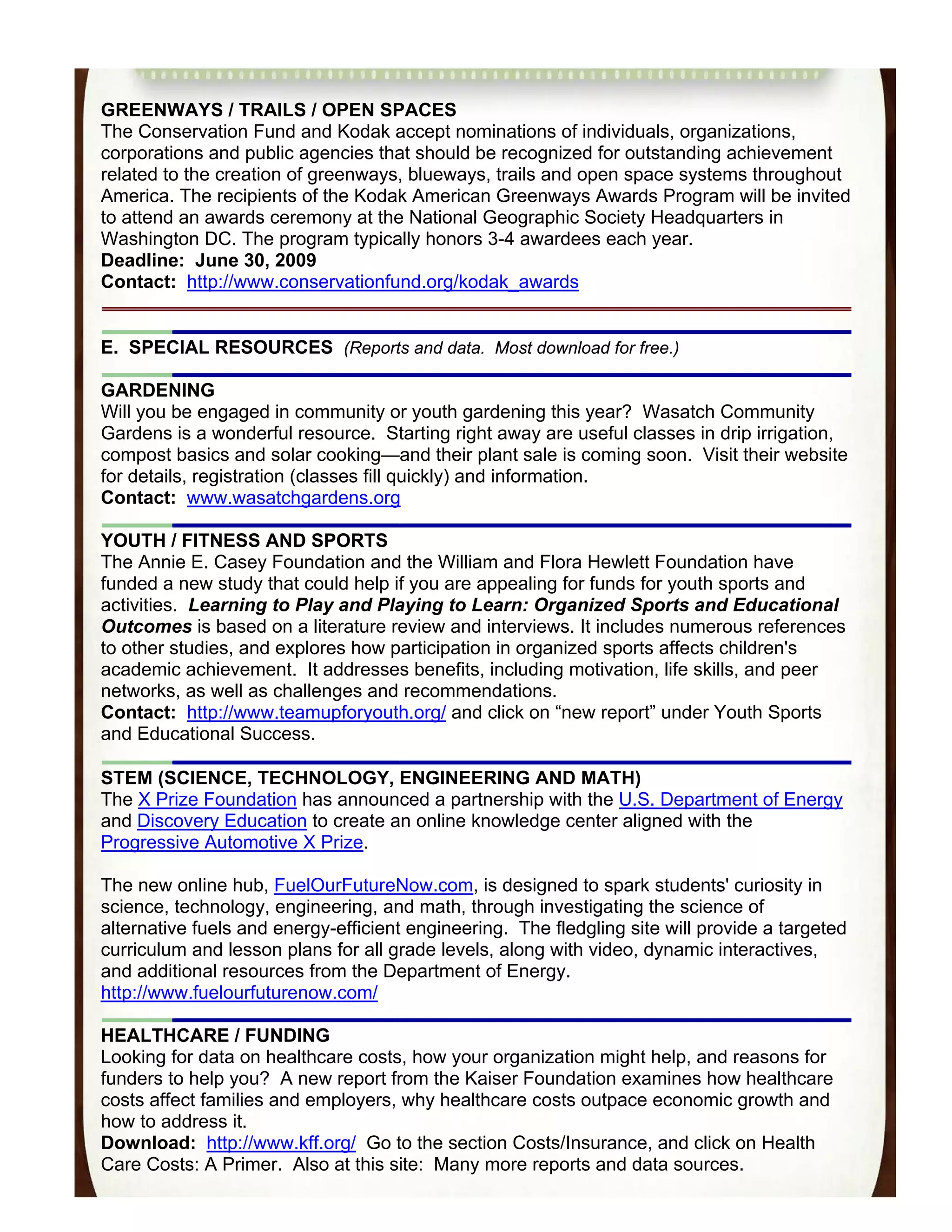 Free Help for Non Profits