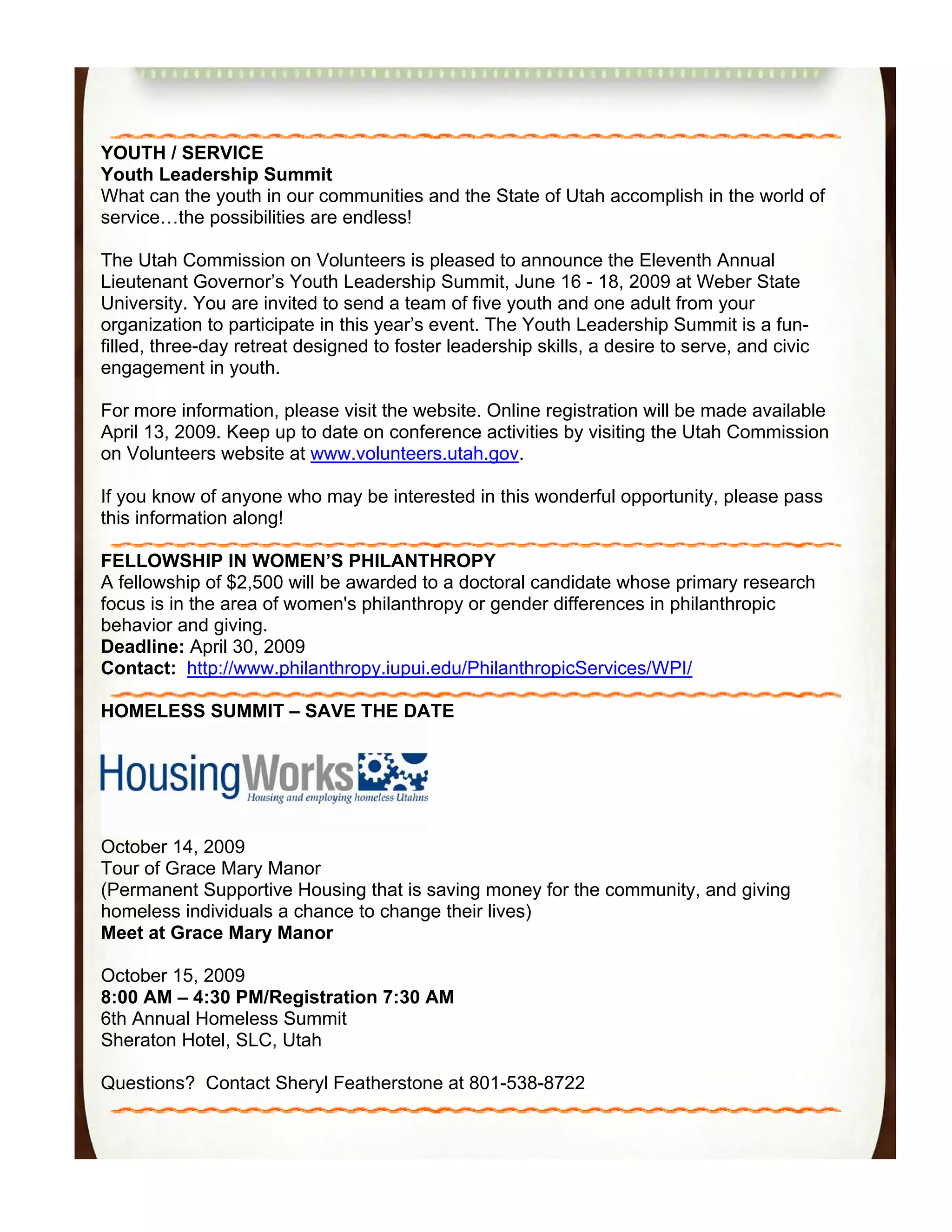 Free Help for Non Profits